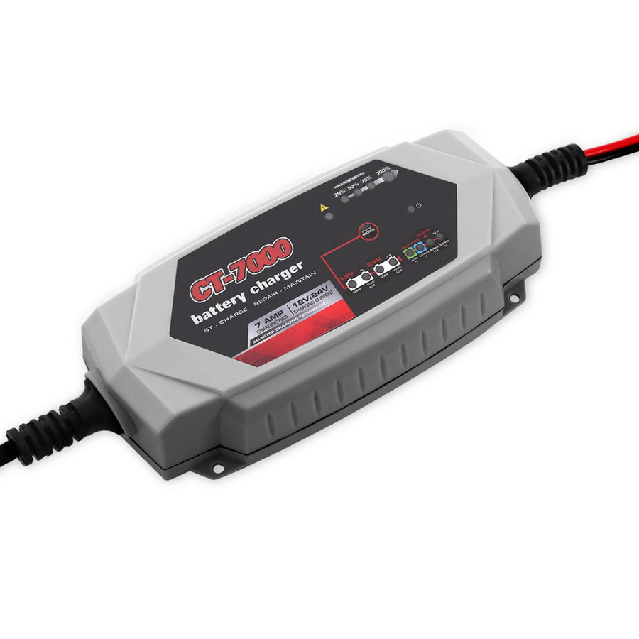 CT-7000 Smart Battery Charger 7A 12V 24V