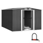 Giantz Garden Shed 2.58mx3.14mx2.02m Metal Base