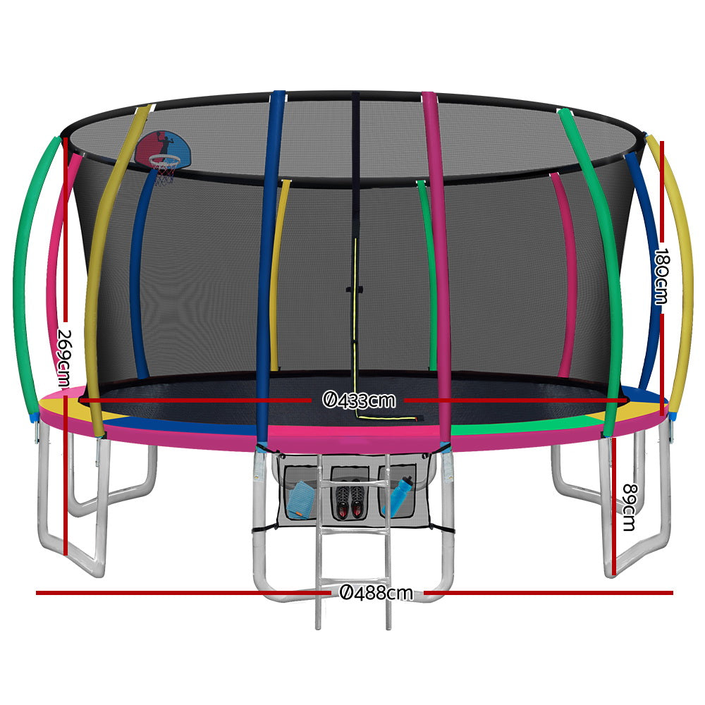 Everfit 16FT Trampoline with Safety Net