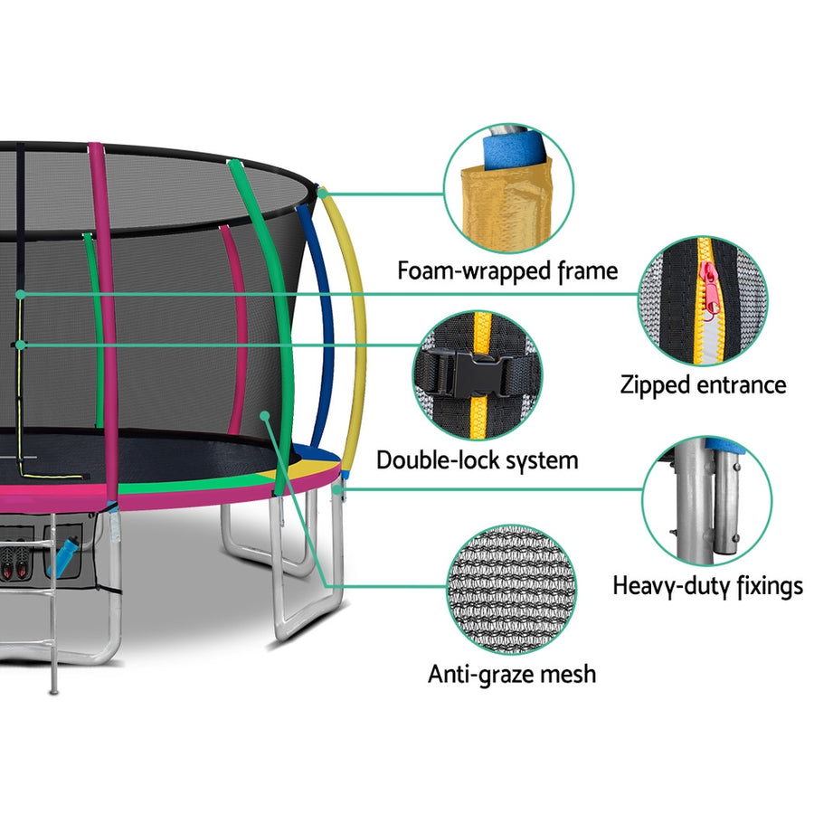 Everfit 16FT Trampoline with Safety Net