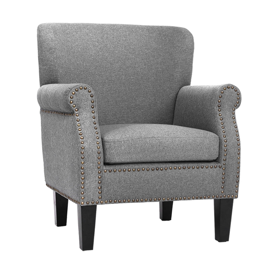 Artiss Armchair Fabric Grey