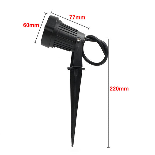 10PCS 12V LED Waterproof Outdoor Garden Spotlights