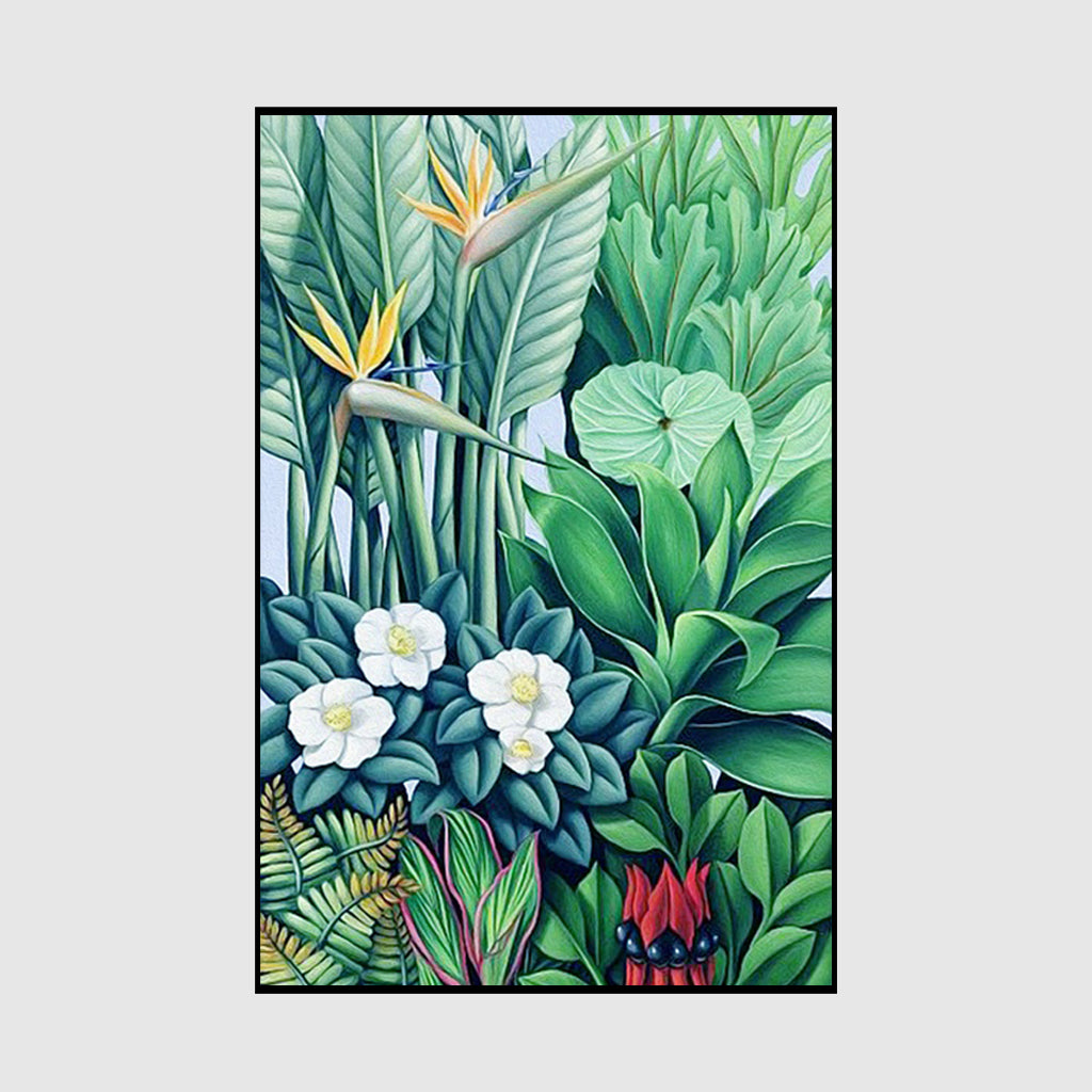 Tropical plants 70cm x 100cm