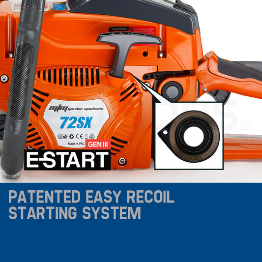 MTM 22" Bar Chainsaw E-Start