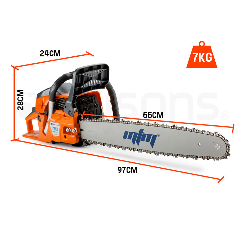 MTM 22" Bar Chainsaw E-Start
