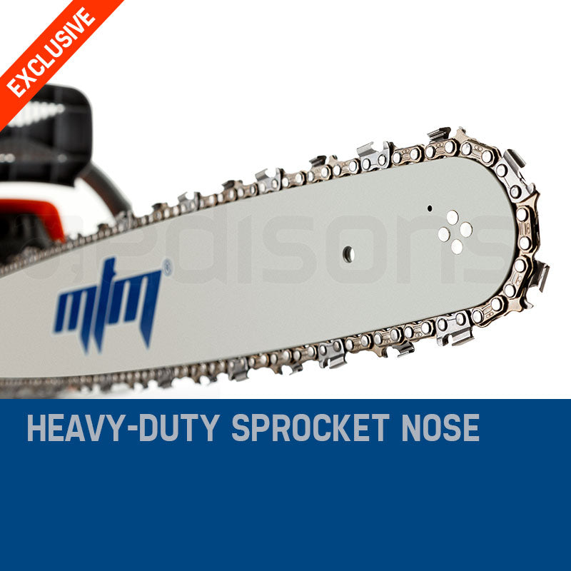 MTM 22" Bar Chainsaw E-Start