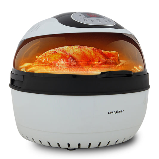 EUROCHEF 10L Electric Air Fryer - Healthy Rotisserie Cooking