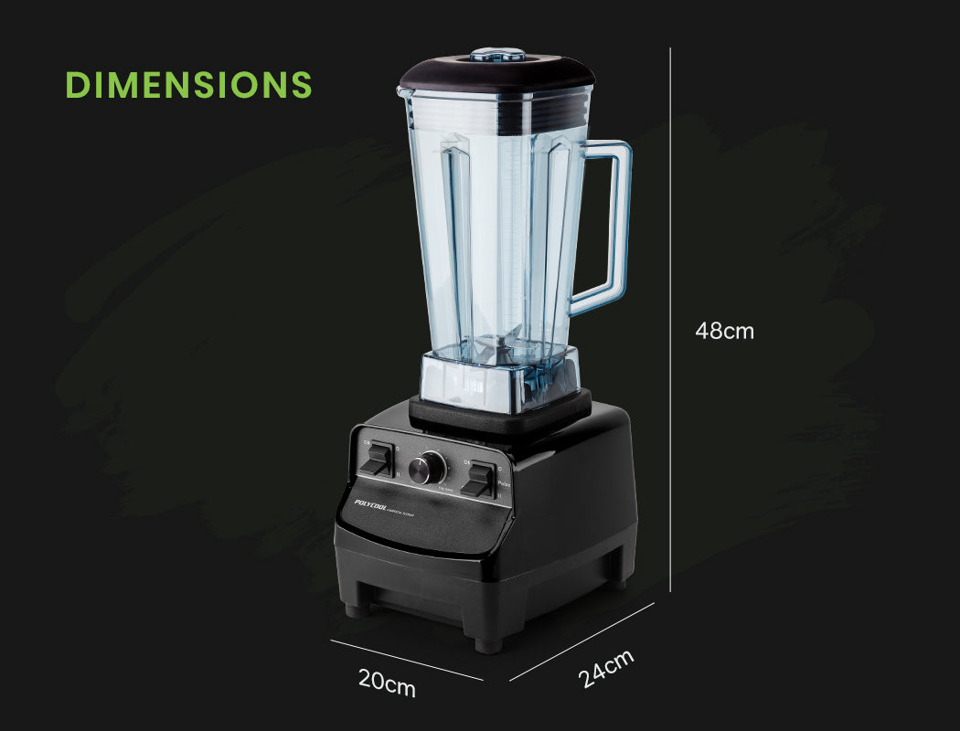 POLYCOOL 2L blender food processor 2200w