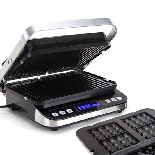 EuroChef Multi Contact Grill - 4-in-1 Appliance for Grilling & Toasting