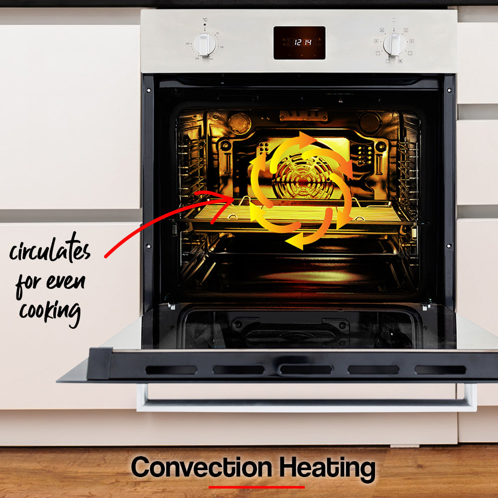 EuroChef 80L 2000w convection oven 8 function