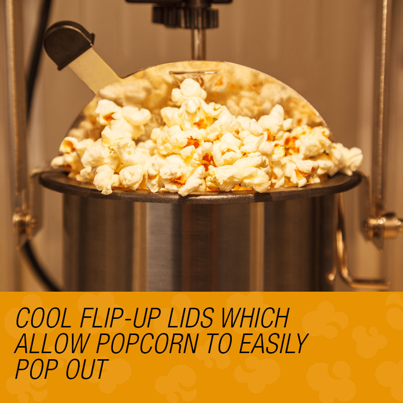 EuroChef Retro style microwave popcorn machine