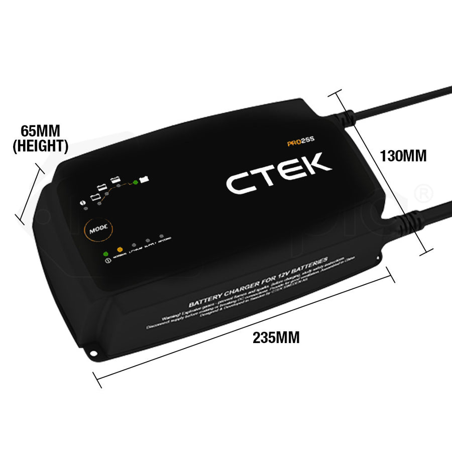 CTEK PRO25S Smart Battery Charger