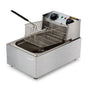 EuroChef 10L Electric Deep Fryer - 2500W Stainless Steel Cooking