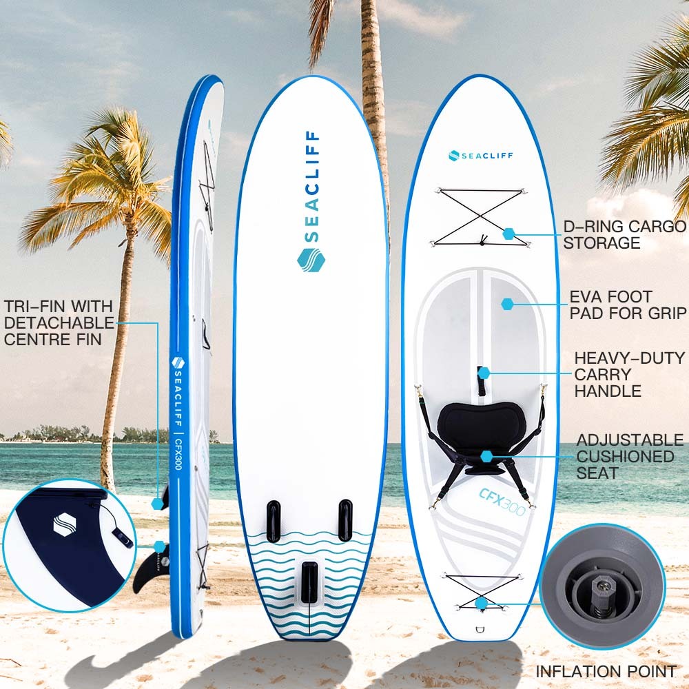 SEACLIFF CFX 300 Stand Up Inflatable Paddle Board