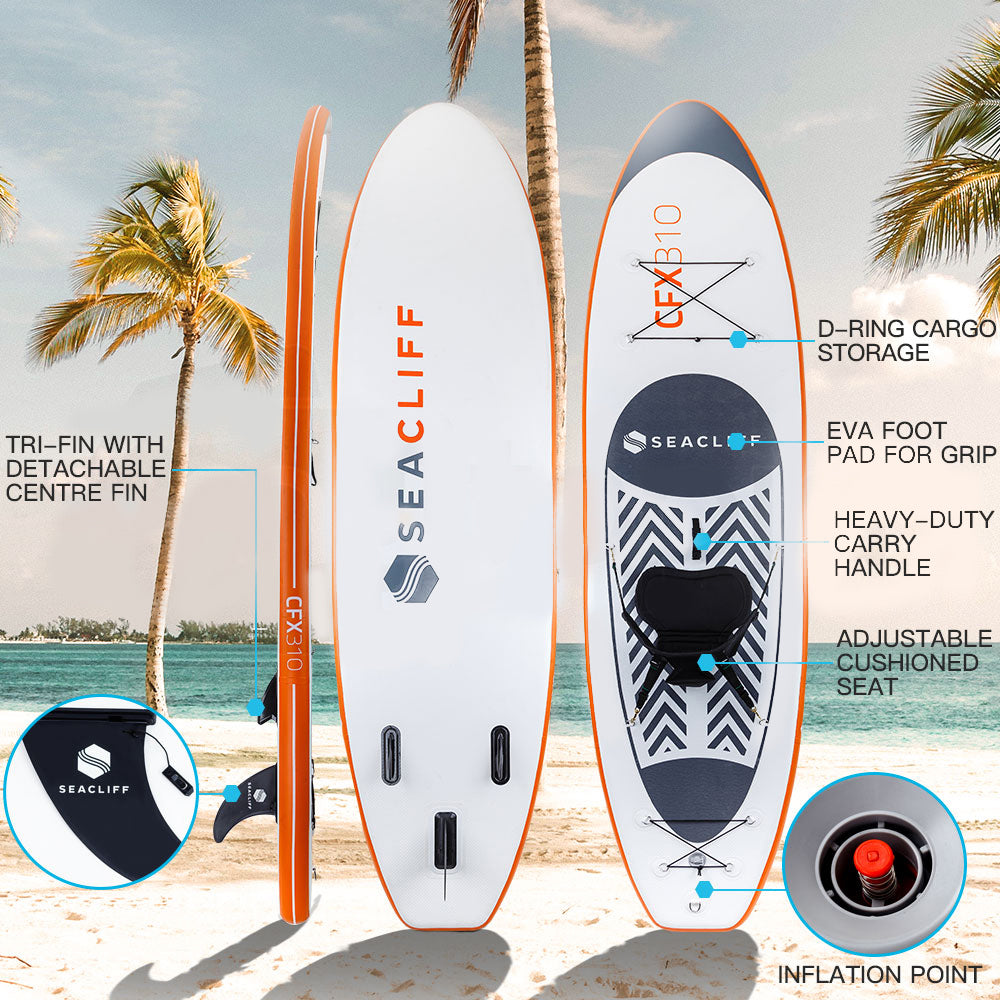 SEACLIFF CFX 310 Stand Up Inflatable Paddleboard