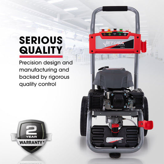 Jet-USA 4800PSI Petrol-Powered High Pressure Cleaner Washer Water Jet Power Hose with precision design and quality control.