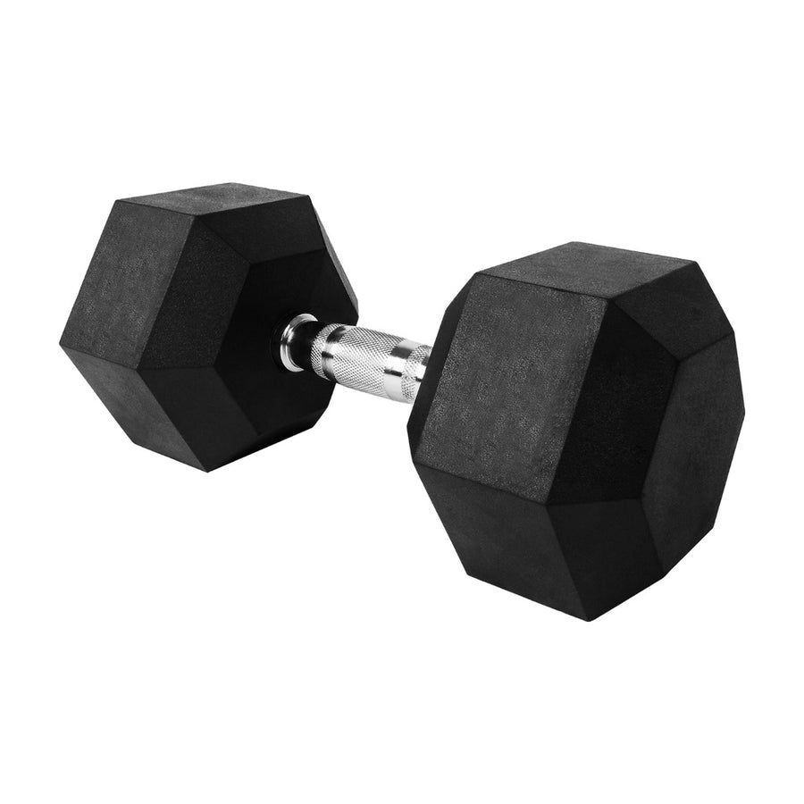 Verpeak Rubber Hex Dumbbells 27.5kg