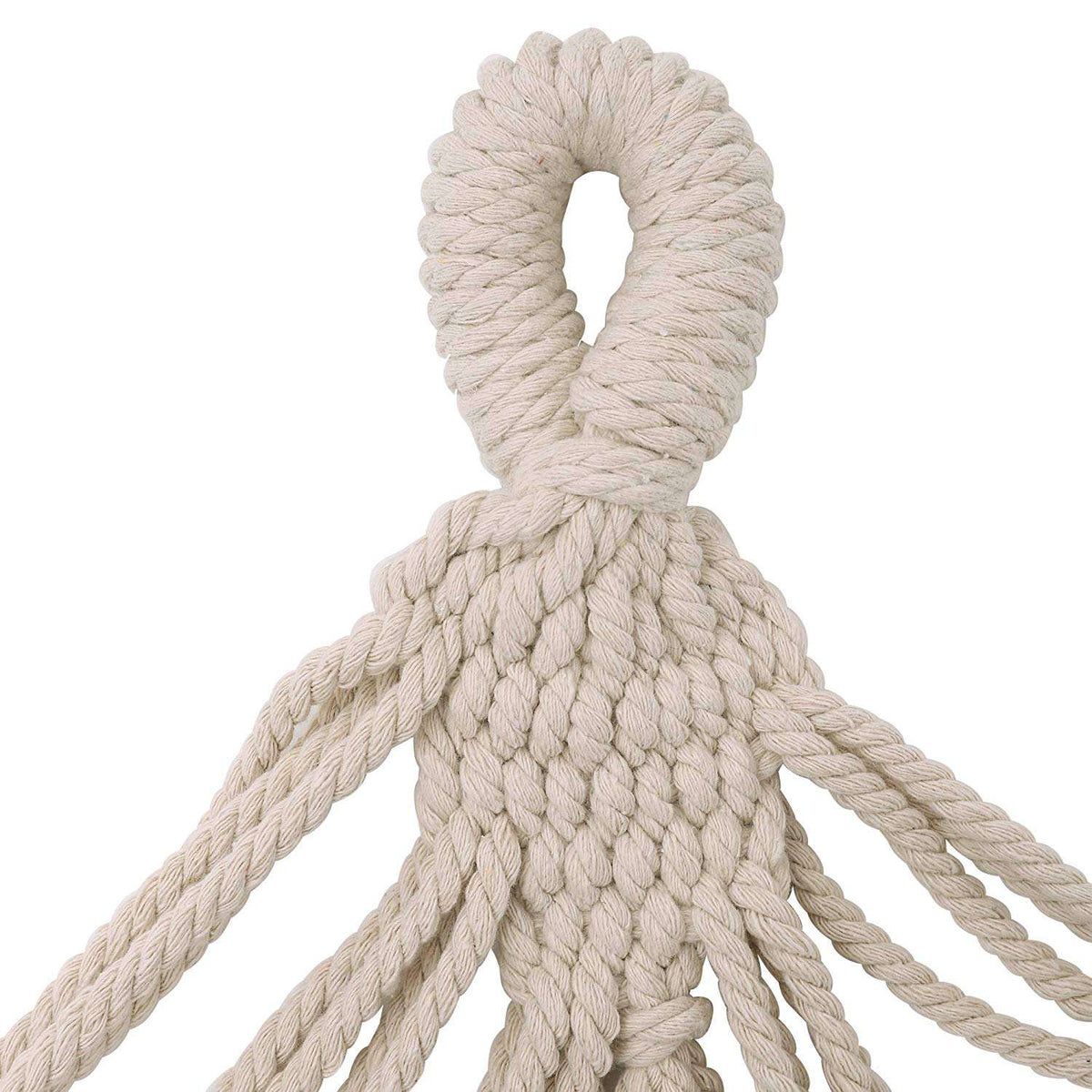 Boho Cotton Macrame Hammock Cream