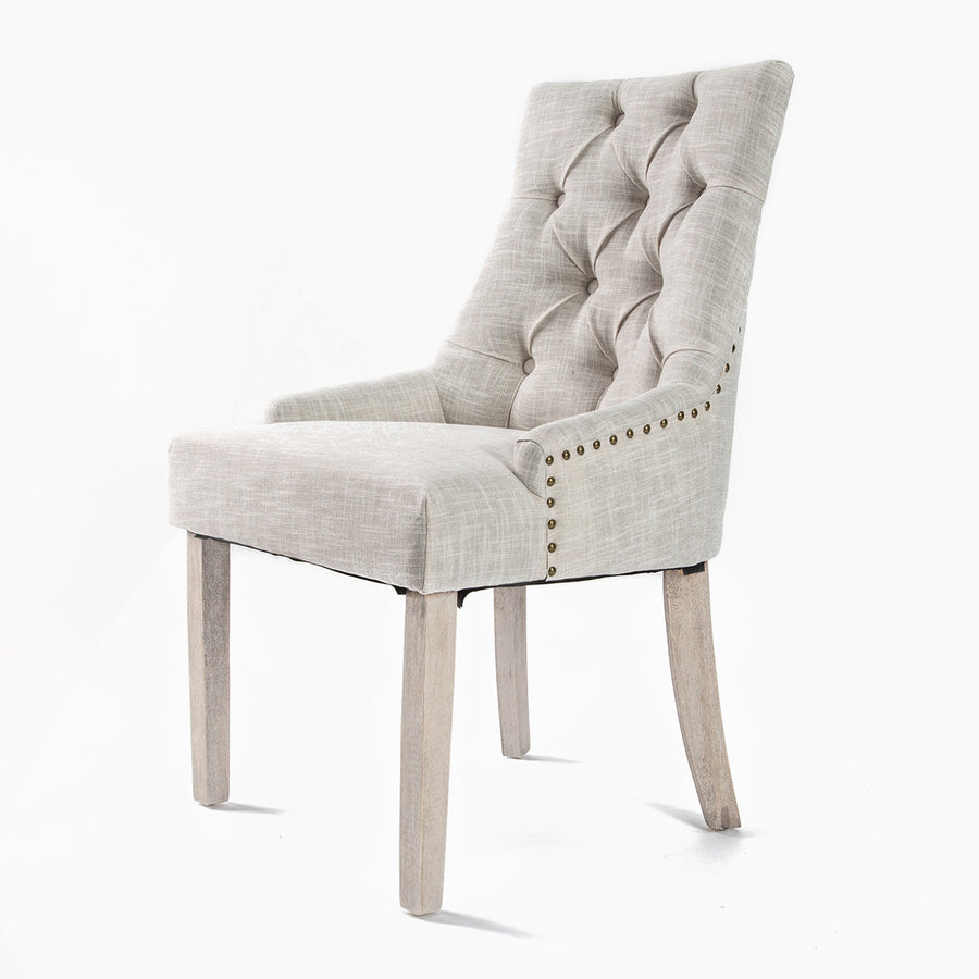 La Bella Provincial Style Dining Chair Cream