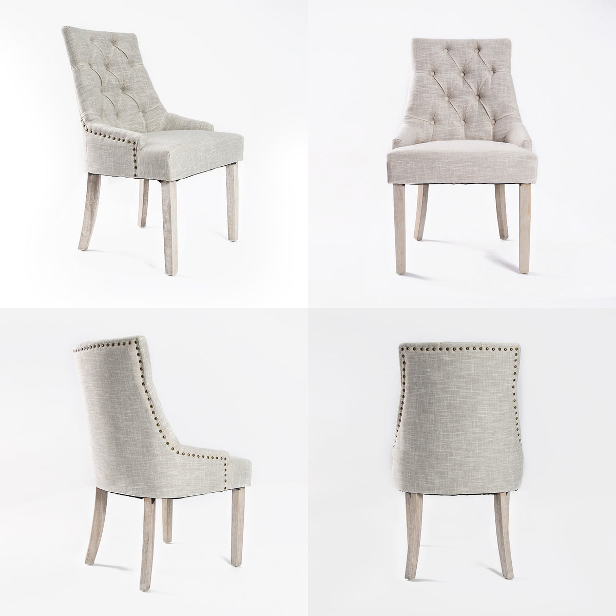 La Bella Provincial Style Dining Chair Cream