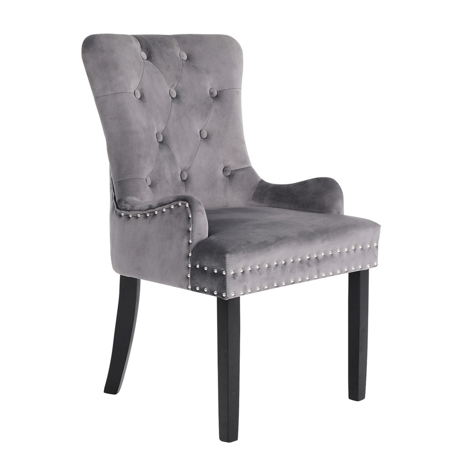 La Bella Provincial Style Dining Chair Grey