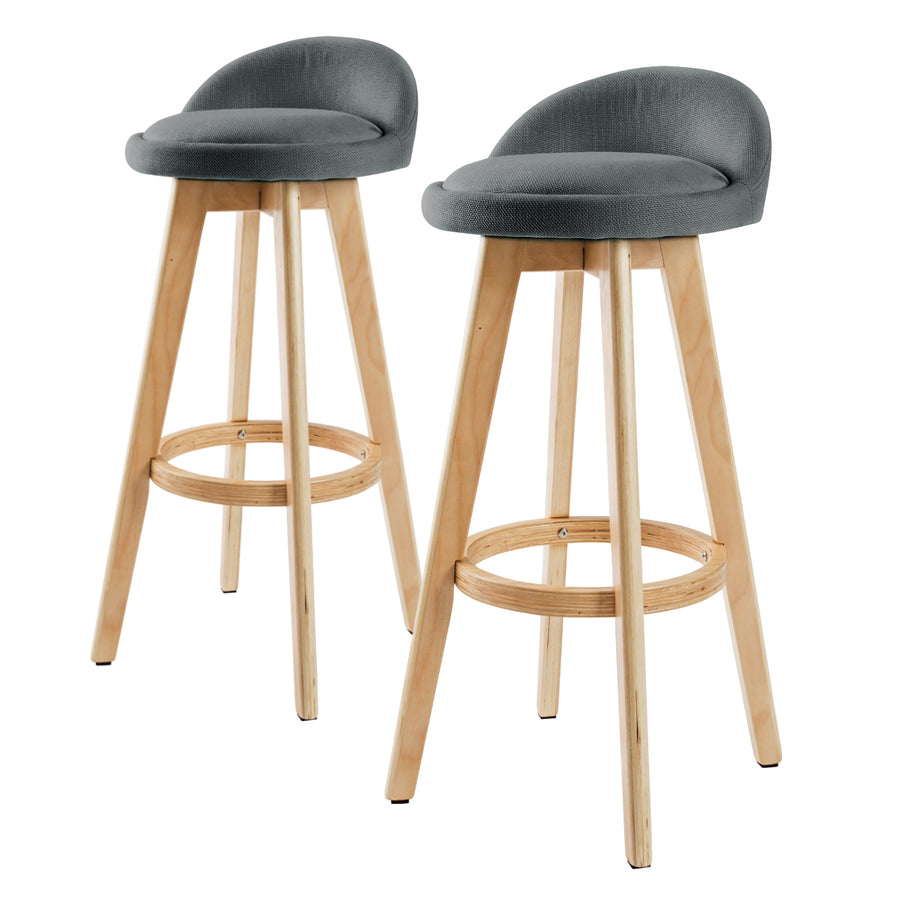 La Bella Set of 2 Leila Bar Stools