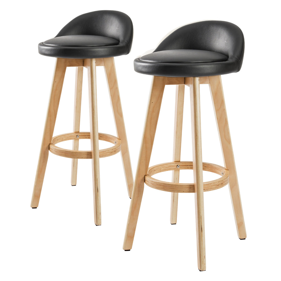 La Bella Set of 2 Leila Bar Stools