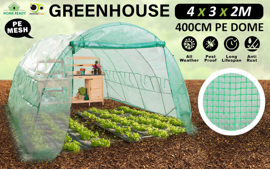 Home Ready Dome Hoop Greenhouse 4mx3mx2m