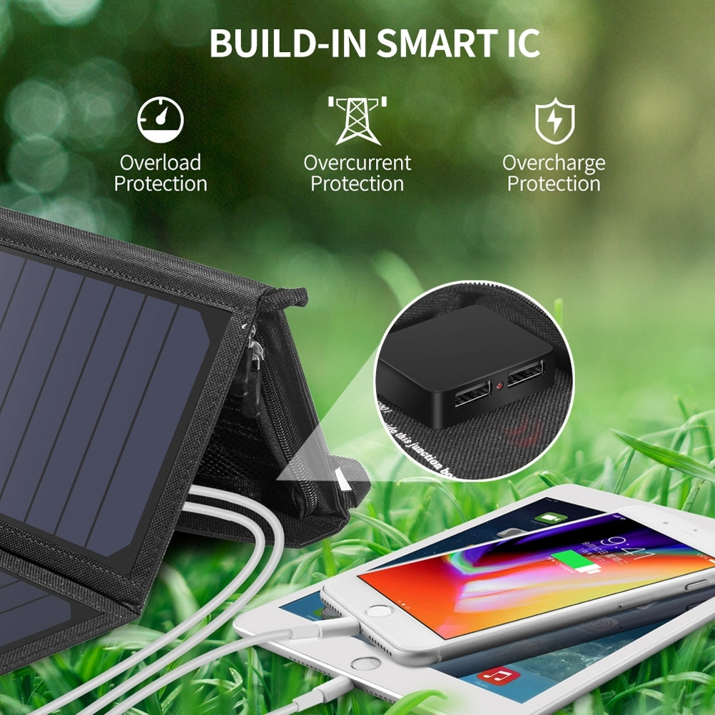 CHOETECH SC001 19W Portable Solar Panel Charger