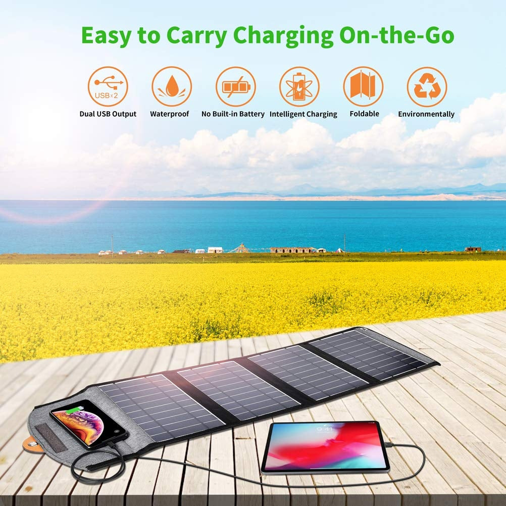 CHOETECH SC005 22W Portable Solar Panel Charger