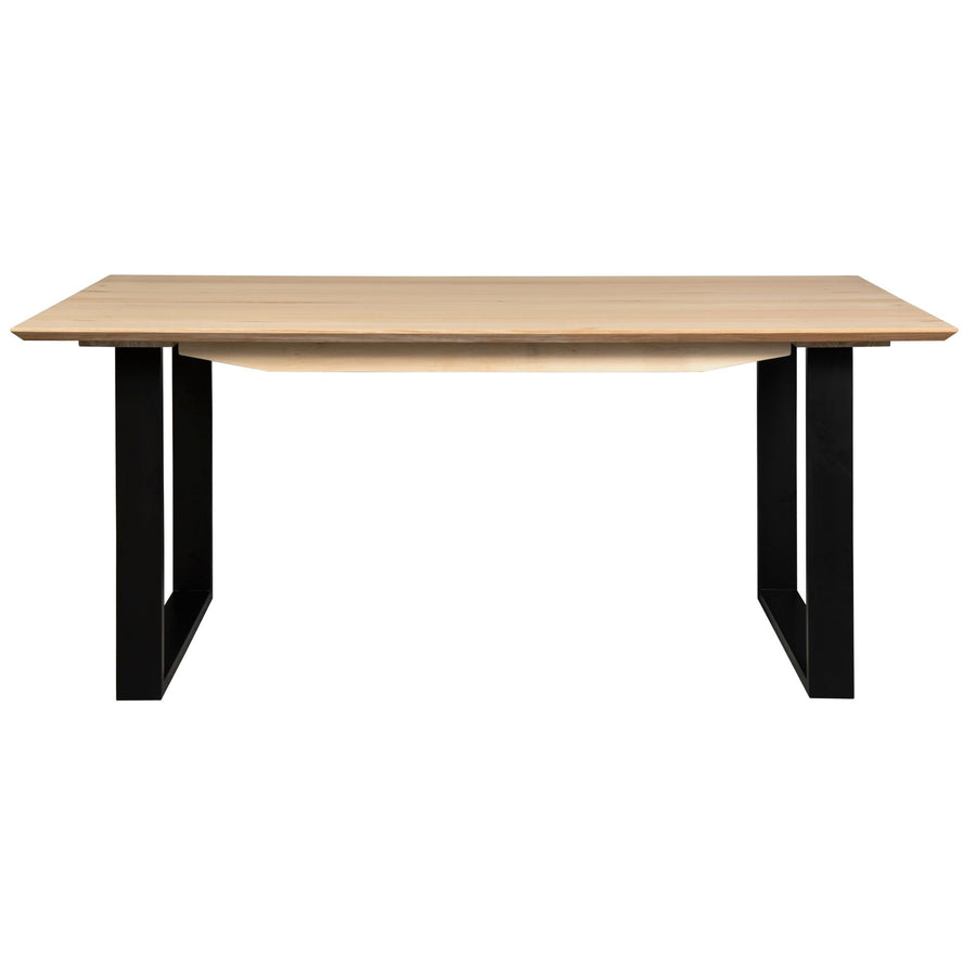 Messmate Dining Table 180cm x 100cm Metal Legs