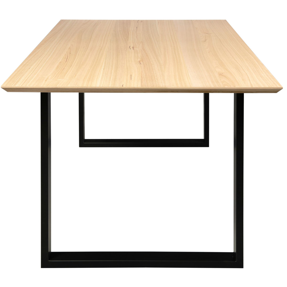 Messmate Dining Table 180cm x 100cm Metal Legs