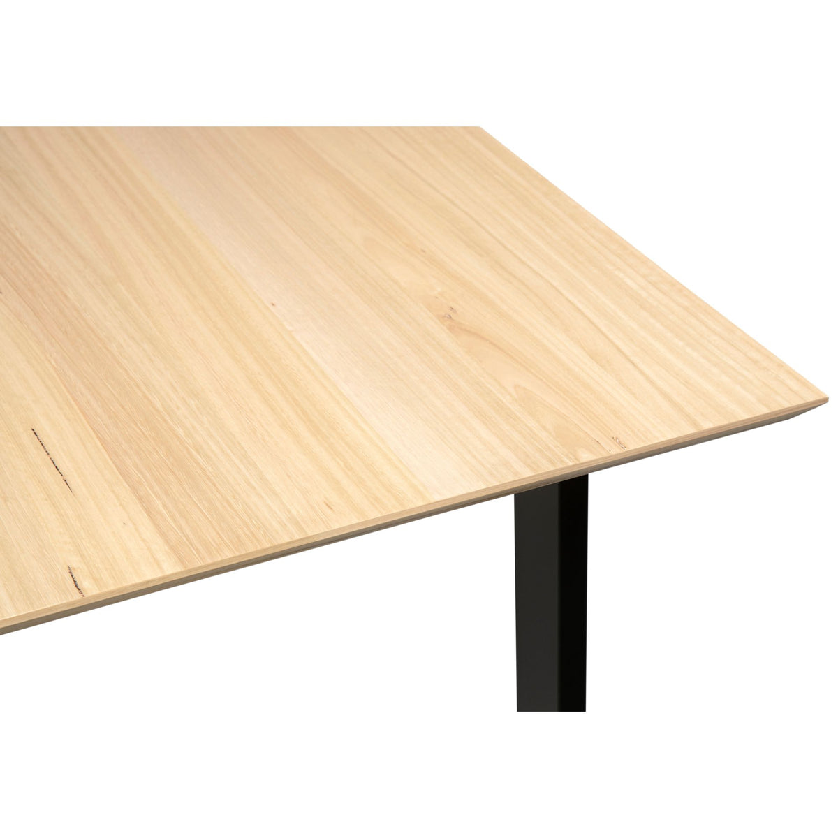 Messmate Dining Table 180cm x 100cm Metal Legs