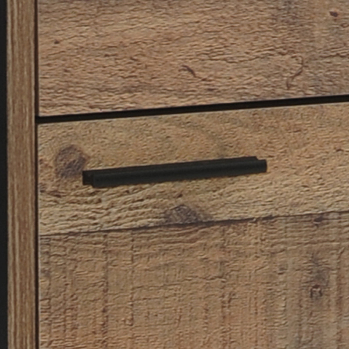 Bedside Table 2 drawers Oak Colour