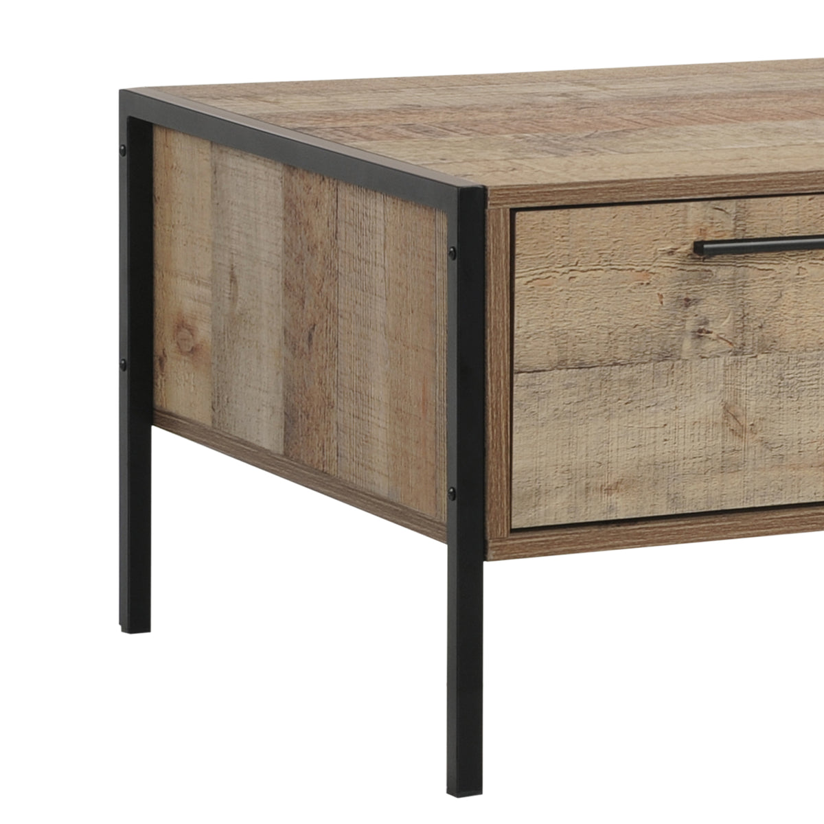 Mascot Modern Rustic Coffee Table Oak Finish