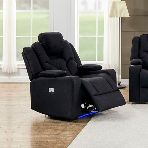 Electric Recliner with LED Features