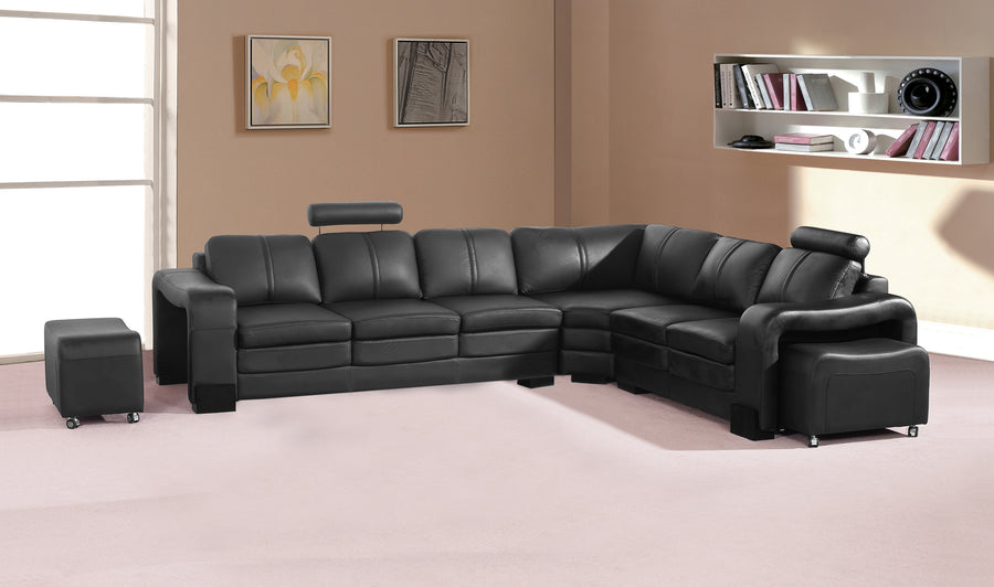 Luxurious 6 Seater Faux Leather Corner Sofa