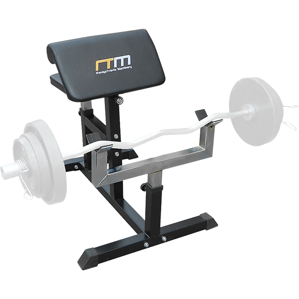 Preacher Curl Bench Weights Commercial Bicep Arms