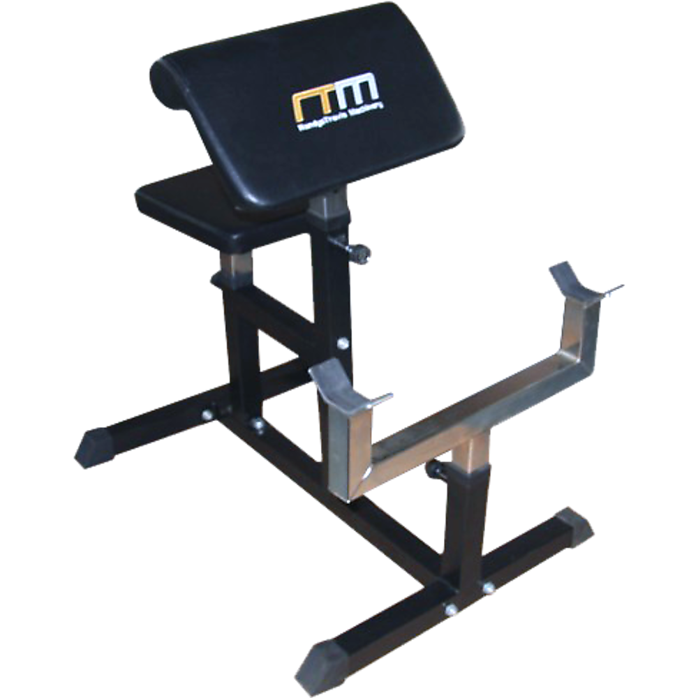 Preacher Curl Bench Weights Commercial Bicep Arms