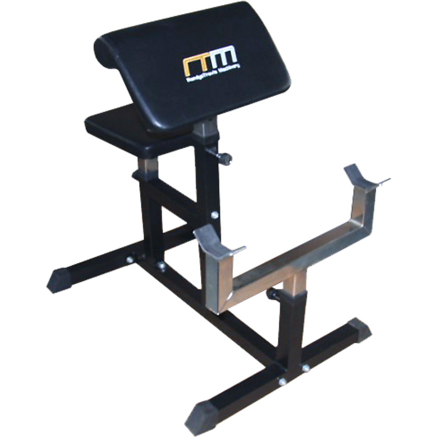 Preacher Curl Bench Weights Commercial Bicep Arms