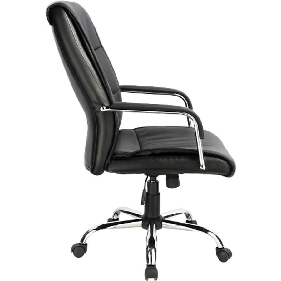 PU Leather Office Chair Executive Padded Black