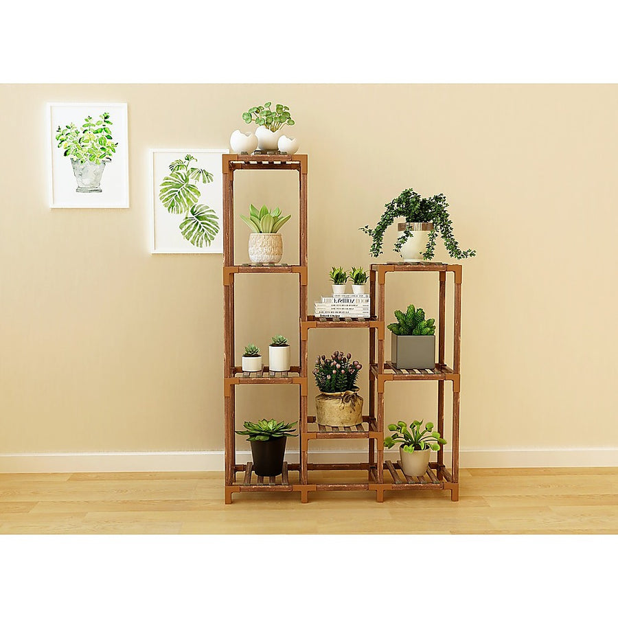 Nordic Style 9 Shelf Plant Stand