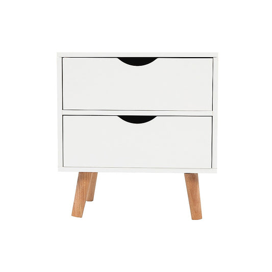 Randy and Travis Bedside Table White