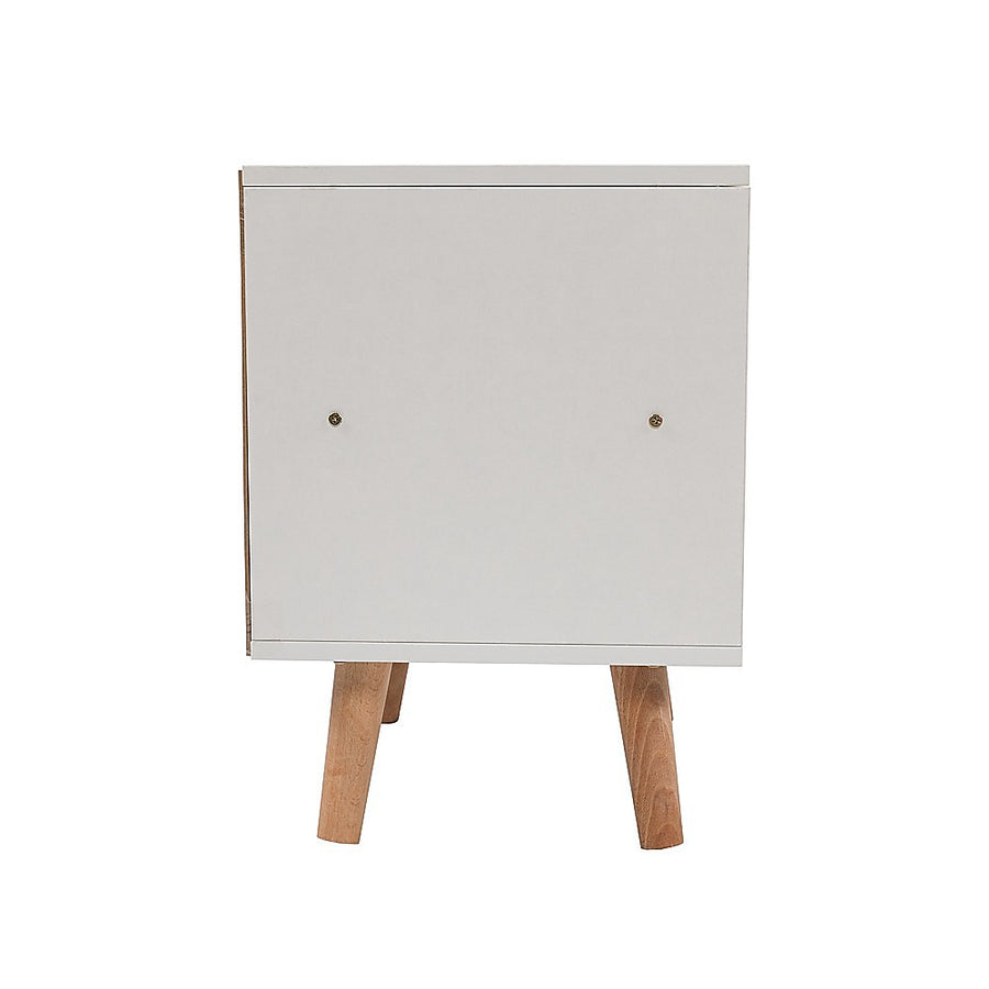 Randy and Travis Bedside Table White