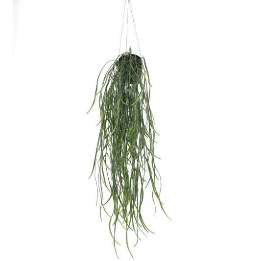 Willow Leaf Hanging Potted Plant 66cm UV Resistant