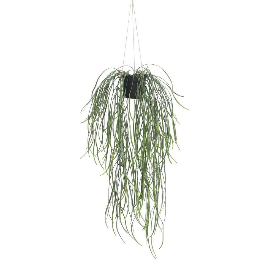 Willow Leaf Hanging Potted Plant 66cm UV Resistant