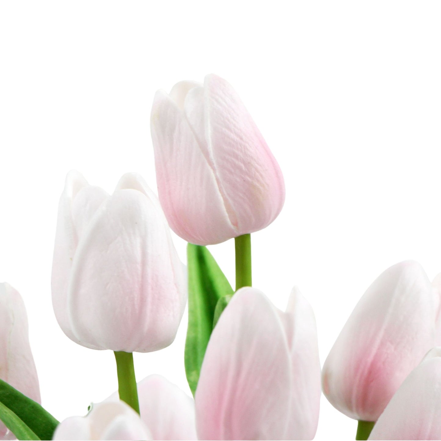 Flowering Pink Tulip in Ceramic Pot 35cm