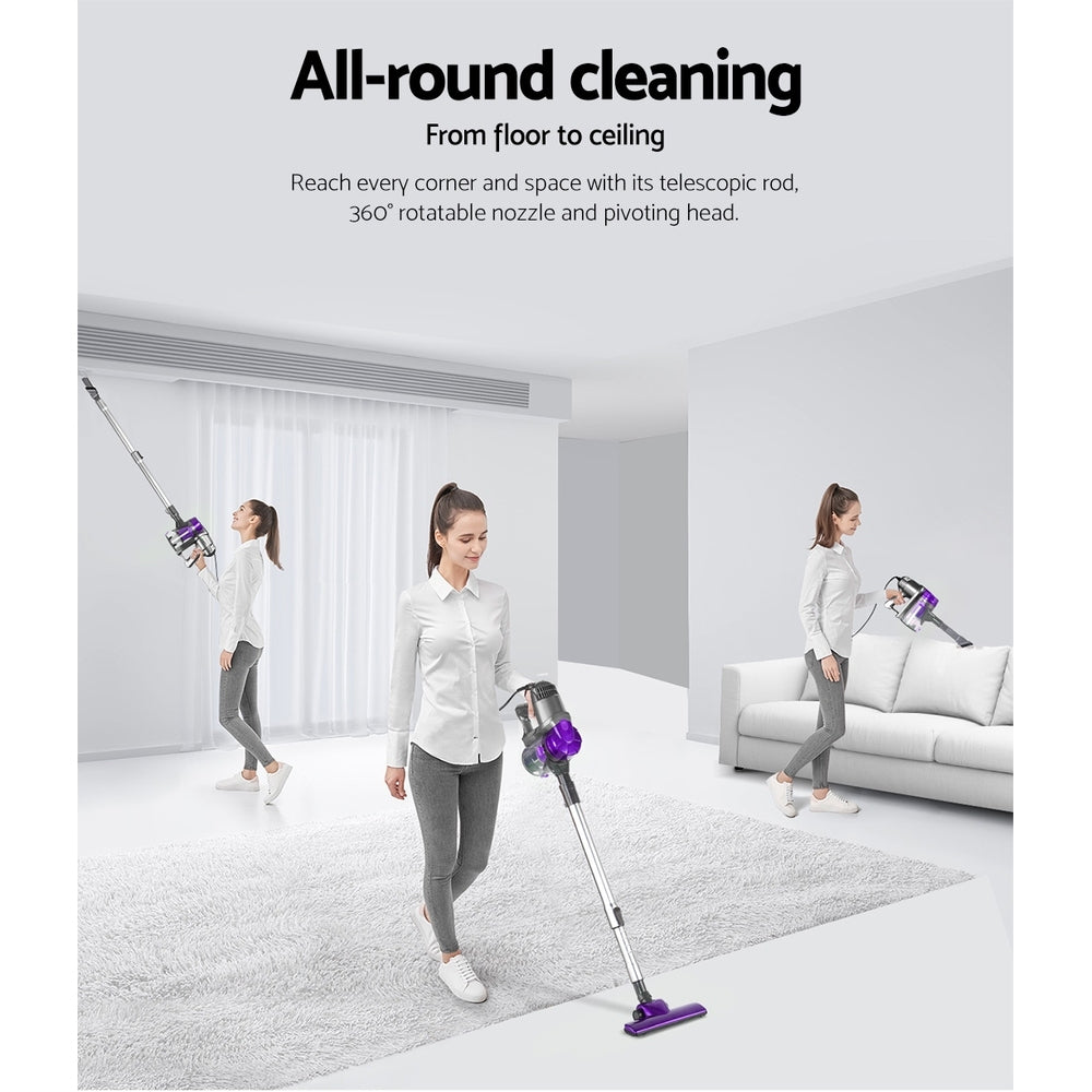 Devanti corded stick vacuum 450w