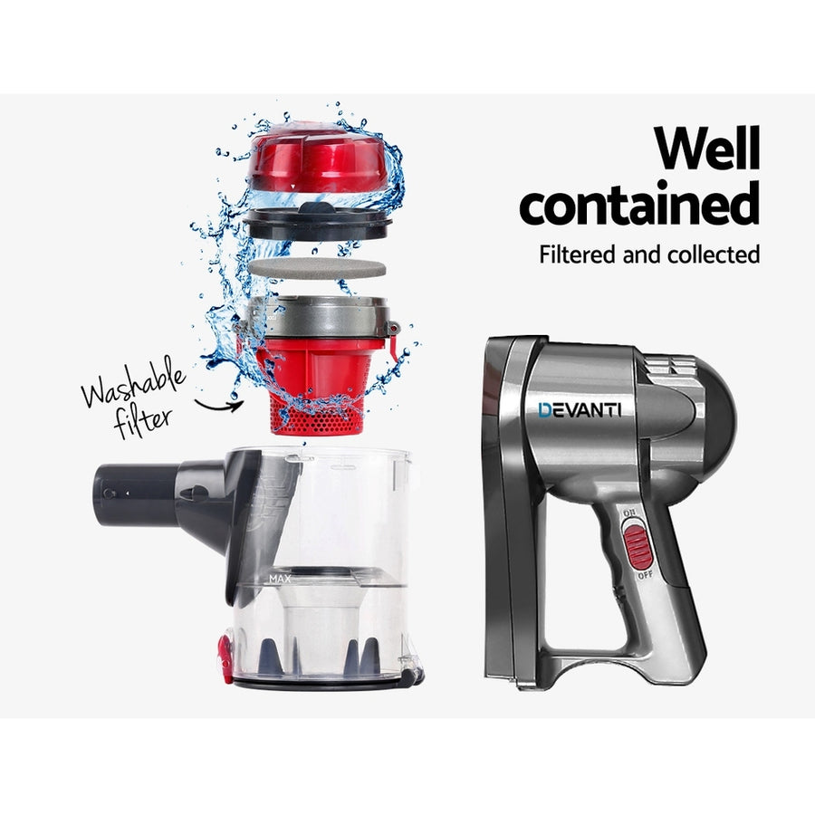 Devanti corded handheld vacuum 450w