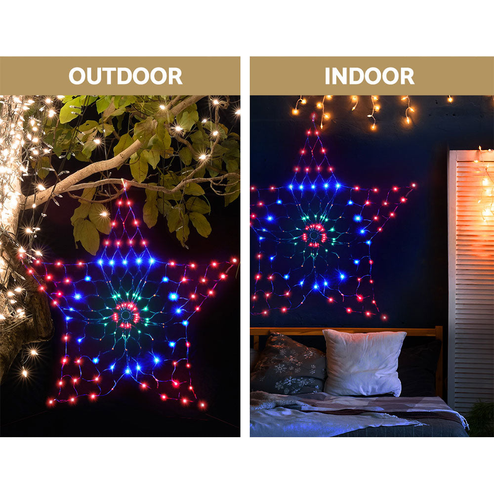 Jingle Jollys Christmas Lights Motif LED Star